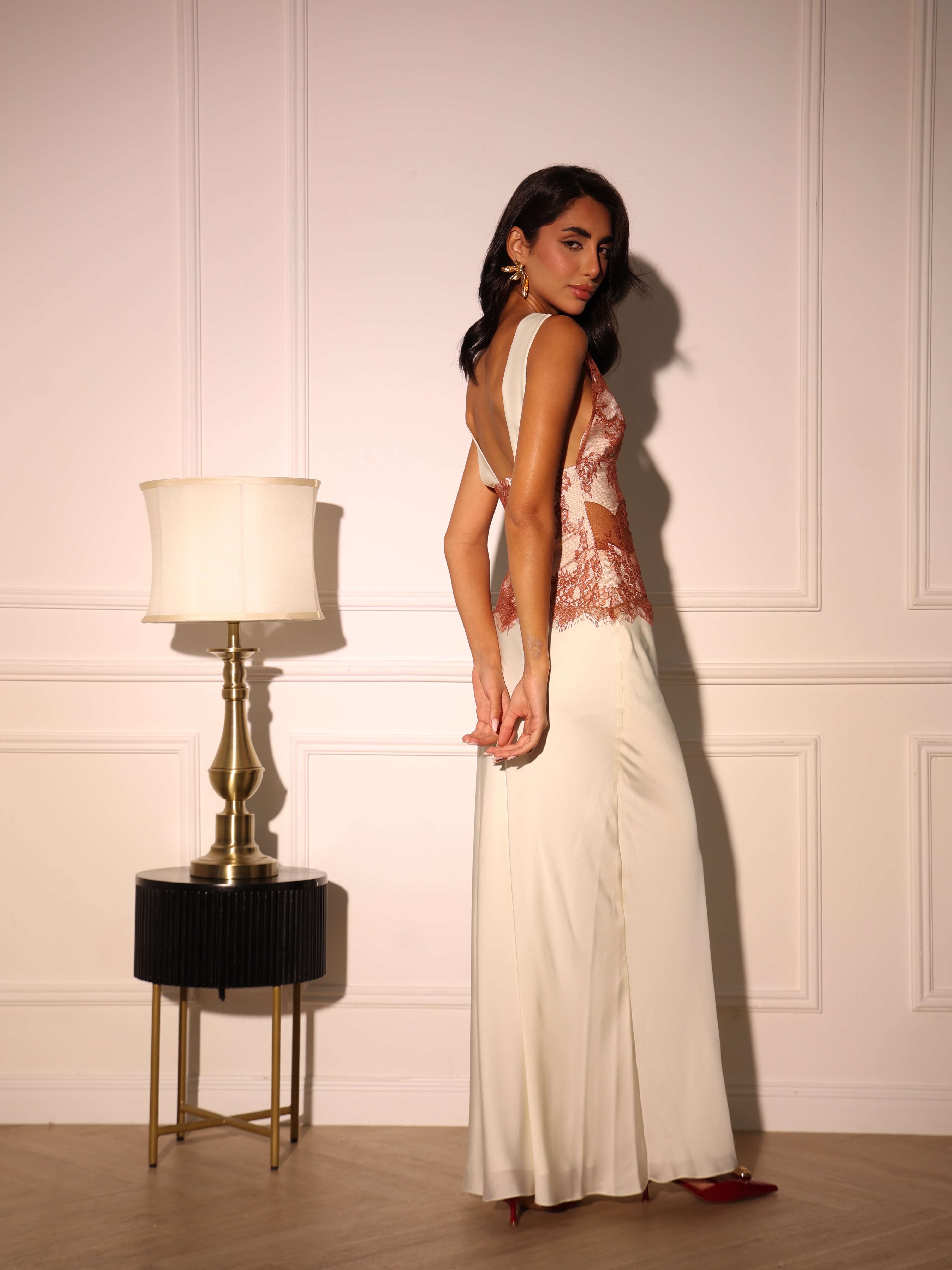 Photo of Ivory Maxi Skirt 